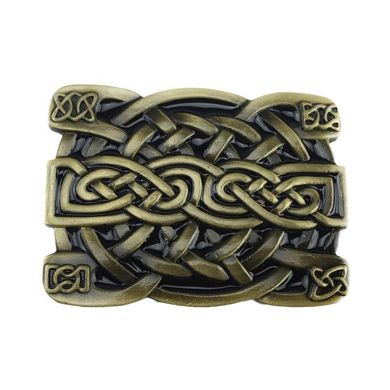 Personalized Western Celtic Knot Belt Buckle