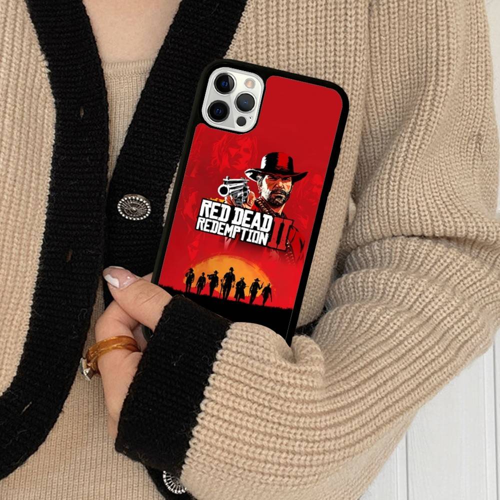 Game Red Dead R-Redemption Phone Case For IPhone 17 16 Pro Max Air 13 12 Mini 14 15 Plus 11 PC+TPU Back Cover
