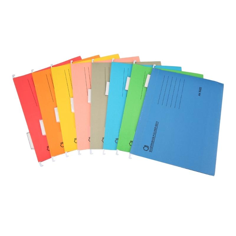 

8Pcs Letter Size Suspension Files with Tabs, File Classification File Folder Filing Cabinet Haning File Bag for Office 1