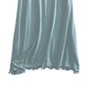 Women Casual Short Sleeve Nightgown Solid Color Pajama Dress with Bra Pad