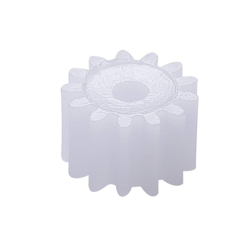 Bettomshin Plastic Gears, 20 Teeth, 13-Piece Set (7.5mm0.29" Outer Diameter X 2mm0.08" Hole Diameter X 5mm0.2" Thickness), Modulus Pulley Belt Shaft