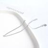 925 Sterling Silver Korean Version Simple Snake Bone Chain Bracelet Women Adjustable Trend Wild Fashion Jewelry Accessories