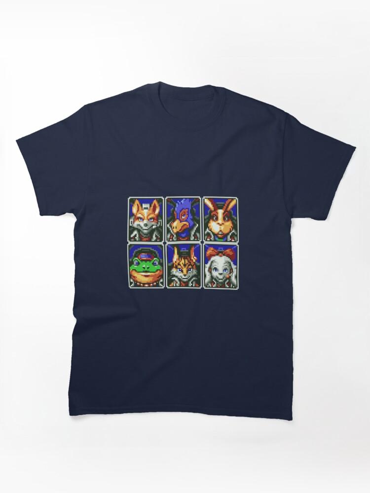 Star Fox Adventures Remastered We're Star Fox 2! (Grid Horizontal) Classic Unisex T-Shirt