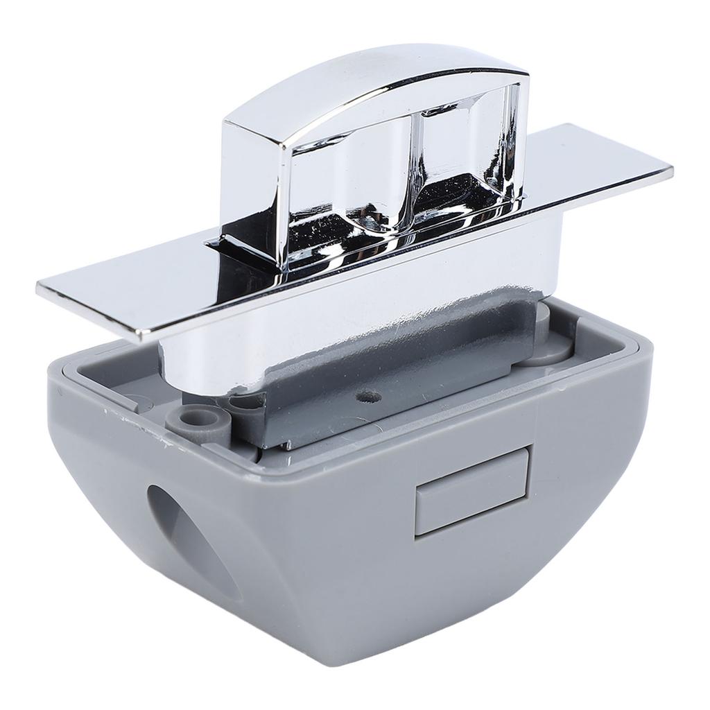RV Push Cabinet Latch Zinc Alloy Keyless Cupboard Locks for RV Yachts Motorhome Caravan Chrome