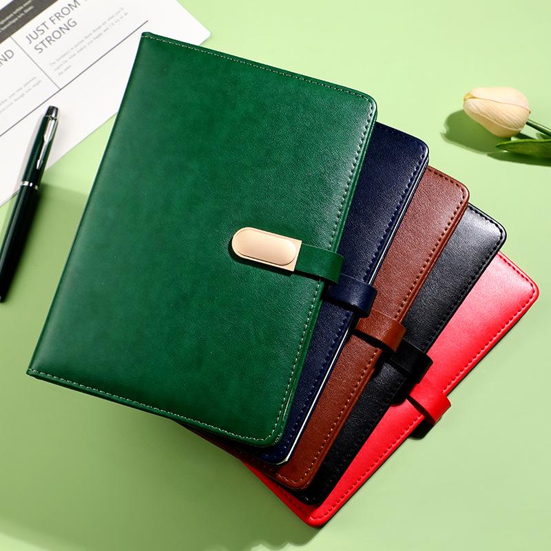 Customized Business Notebook Gift Set with Logo for Corporate Meetings and Client Souvenirs