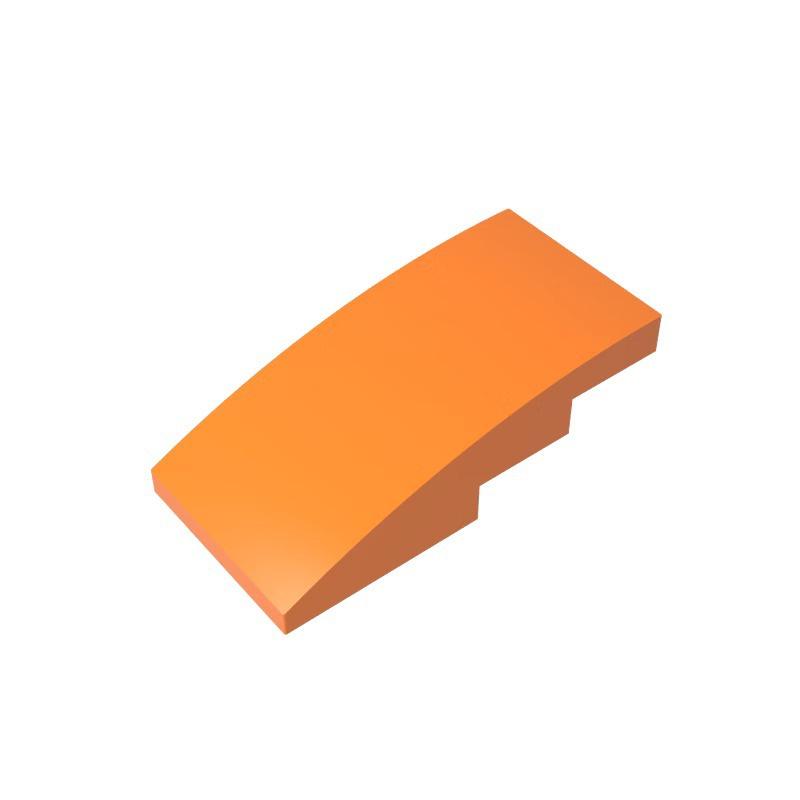50g/36Pcs 93606 Curved 4x2 Building Blocks Kit Slope Educational House Bricks Particle Puzzle Idea Toys Children Birthday Gifts