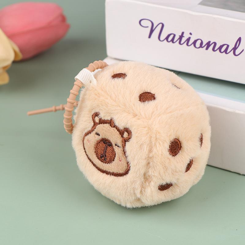 

Capybara Coin Purse Zipper Decoration Stylish Plush Mini Wallet Adults Birthday Gift