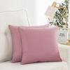 Technology Cloth Throw Pillow Cushion with Pillow Core Home Sofa Solid Color Pillow Cushion Leather Waterproof Waist Rest