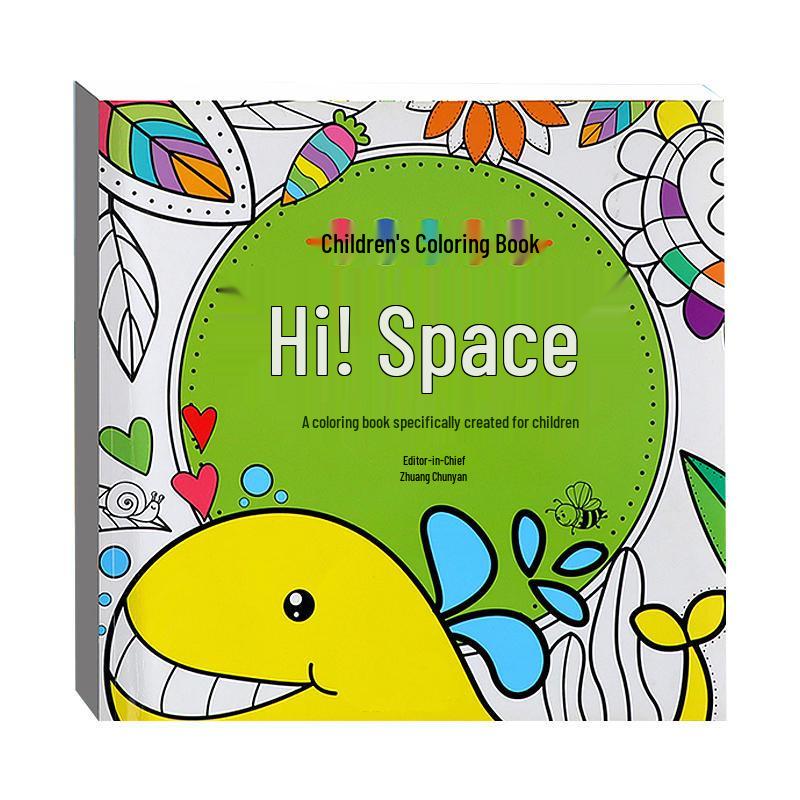 Secret Garden Kids Coloring & Doodle Book: Creative Cartoon Edition