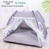All-Season Washable Pet Tent: Cat & Dog Bed for Small Pets