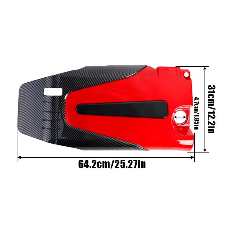 Cubierta delantera del motor del coche Capó Cubierta antipolvo Accesorios Aptos para Honda Civic 2016-2021(Solo para el modelo de 1,5 L)