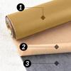 Self-adhesive leather patch 50x137cm Light yellow