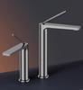 Bathroom Basin Faucet Hot & Cold  Bathroom Gray Sink Faucet Deck Mounted Lavotory Faucet  Mixer Water Tap