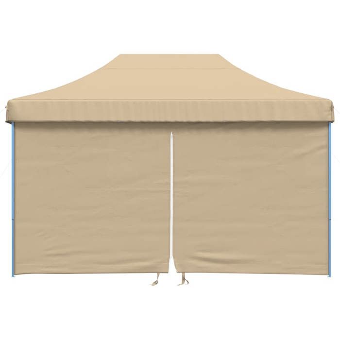 VidaXL Tente de réception pliable escamotable avec 4 parois latérales, tente, tente à auvent, auvent de gazebo, tente 4004975