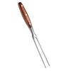 IMEEA Wooden Handle Carving Fork, 29cm, Stainless Steel, Meat Fork