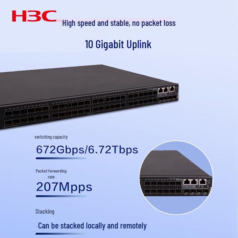 H3C S5560S-52F-EI Layer 3 Managed Enterprise Core Switch