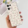 For Oppo Reno7 4G Case CPH2363 Oppo Reno7 Lite 7Z  Lovely Painted Cover Soft TPU Phone Case For Oppo Reno 7 5G 7Pro Back Cover