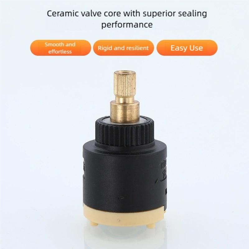 Thermostatic Shower Mixing Cartridges And Ceramic Construction Ergonomic Handle Universal Compatibility For Most Showers