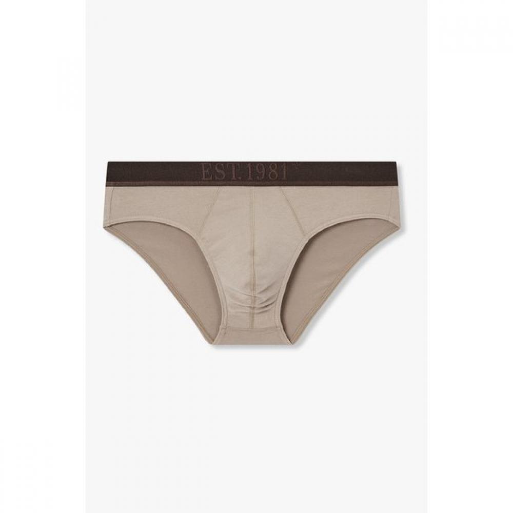 

Emporio Armani Men S Cotton Brief gloSSy Number Banded L(105)