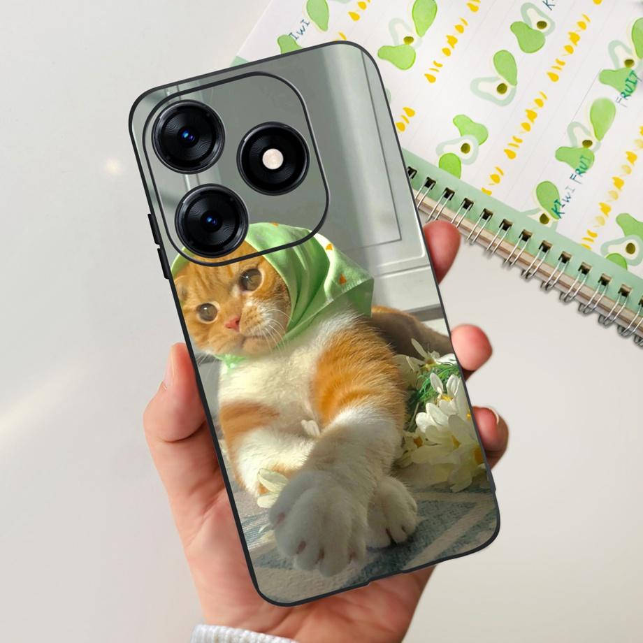 

Чехол для телефона Tecno Spark 10 10c 10 Pro Spark10 KI5k KI5m KI5q KI7 Задняя крышка Мягкий прозрачный ТПУ Тонкий Funda Дракон Астронавт Tecno Spark 10