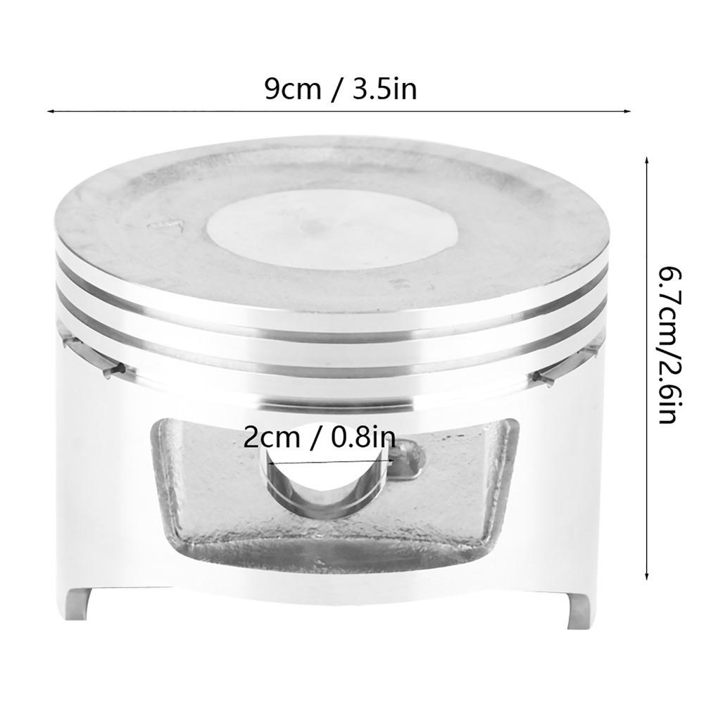 Aluminum Generator Piston Assembly Kit for 168F 170 188 GX160 GX200 GX390 270