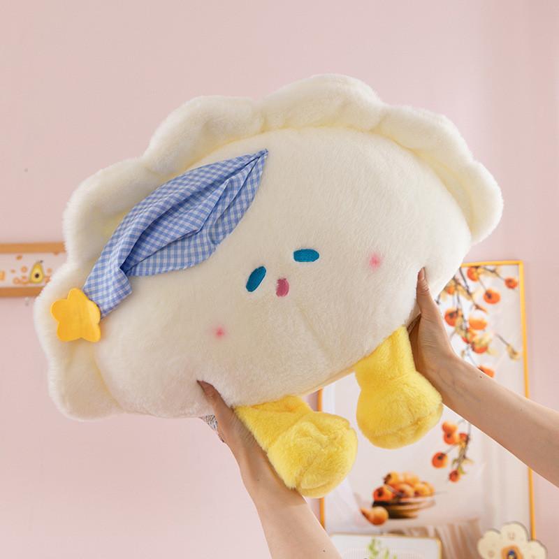 Sleeping Creative Hat Star Moon Backpack Dumpling Cartoon Pillow Plush