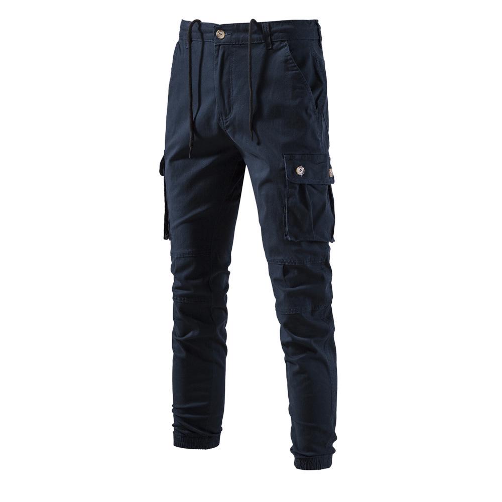 2023 Men's Casual Breathable Solid Color Long Pants