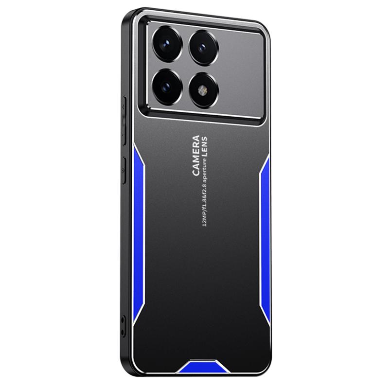 For Xiaomi Redmi K70 Pro 5G Case Slim-Fit PC+TPU+Aluminum Alloy Cell Phone Cover