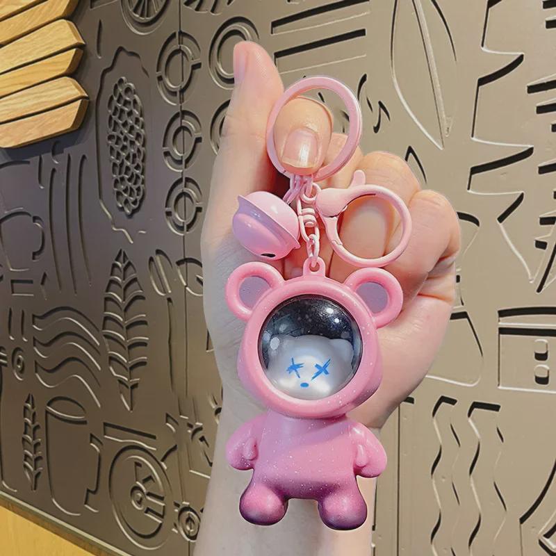 Brelok Miś Gwieździste Niebo 2024: Zmieniający kolor wisiorek dla par