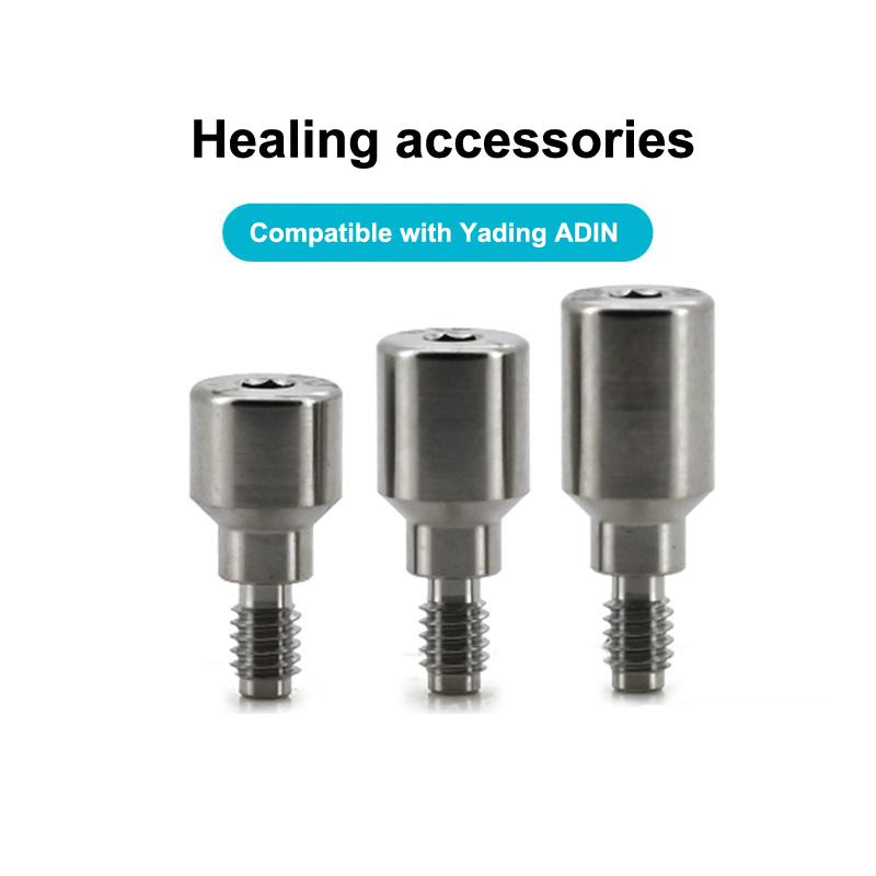 Dental Implant Composite Healing Screw Accessories For Adin Regular Screw Window Closing Transfer Rod Procedure Equipment