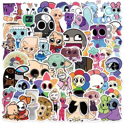 51 Dandy's World Graffiti Stickers Decorate Guitar Laptop Suitcase DIY Waterproof