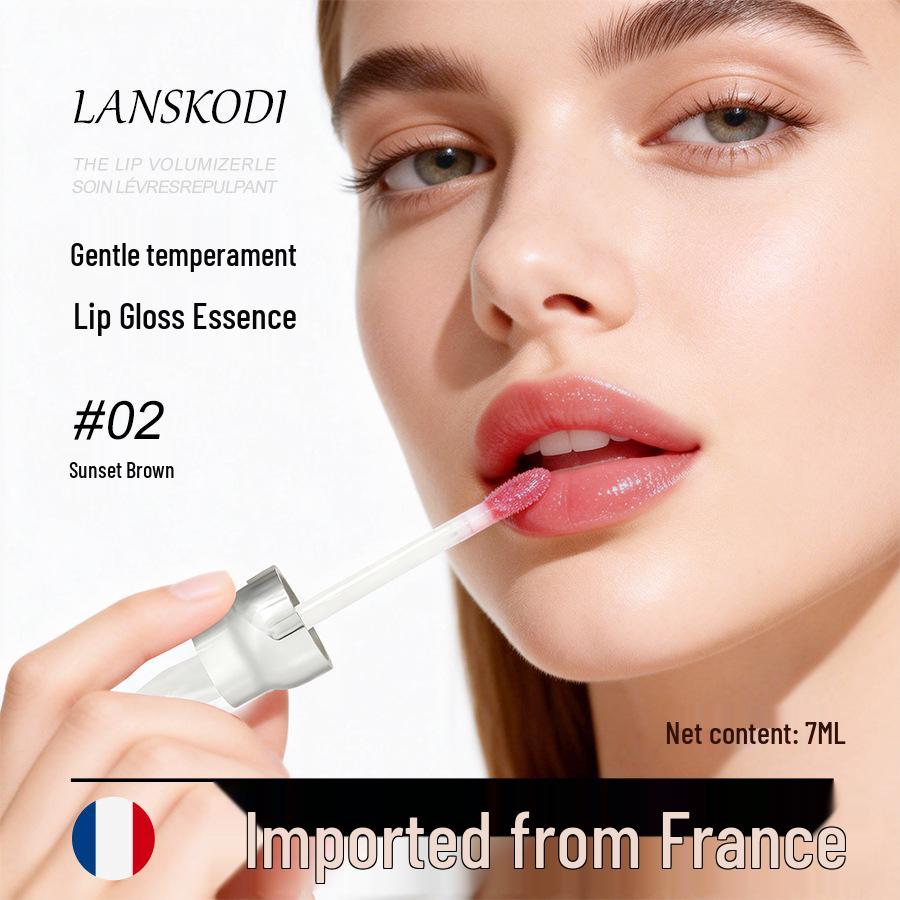 LANSKODI France Lip Repair Essence: Moisturizing, Nourishing, Hydrating Lip Balm 7ml - Reduces Lip Lines