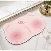 Washroom Diatom Mud Slip-resistant Dirty Easy To Take Nice Care of Carpet Cartoon Cute Washroom Moisture-wicking Quick Dry Wear-resistant Mat