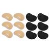 3 Pairs Bra Pads Thickened Breathable Sponge Sports Adhesive Bra Pads Inserts for Swimsuit Bikini