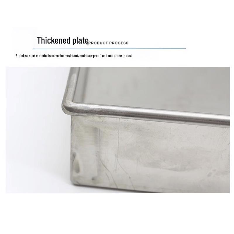 Zhiling 304 Stainless Steel Rectangular Drip Tray