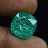 Natural Green Emerald 13.05ct Square Cushion Certified Loose Gemstone