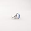 925 Sterling Silver Tanzanite Gemstone Jewelry Handmade Ring For Valentines Gift RR-8-9