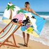 Barbapapa2 Print Beach Towel, Large Soft Quick Dry Towel for Beach Camping Swimming