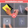 Adhesive Hooks - 20pcs Strong - For Picture Frame/Poster/Photo/Clock Nail-Free
