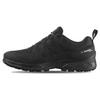 X Ward Leather GTX Round Toe Lace-Up Durable Waterproof Breathable Low-Top Outdoor Functional Shoes Men Shoes Black 471823
