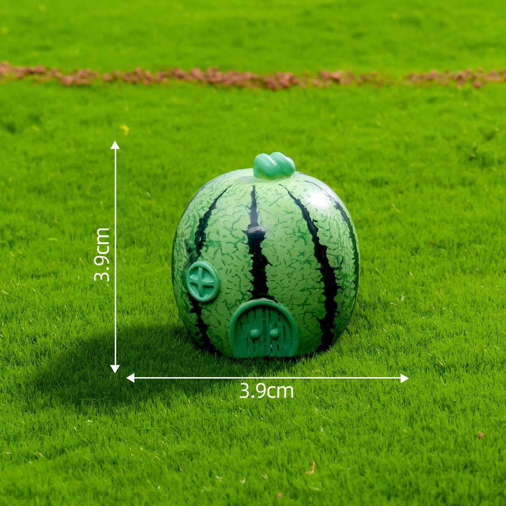 Adorable Resin Vegetable Fruit House Miniatures For Diy Garden Decor And Terrariums