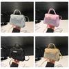 Retro Style Handheld Bag Pu Material With Stitching Detail For Daily Casual Use