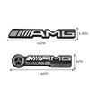 GLC GLB 1Pcs Aluminium Metal Stickers Car Body Trunk Decal For Mercedes Benz AMG W206 W204 W205 W212 W213 W221 W222 W223 W251 W
