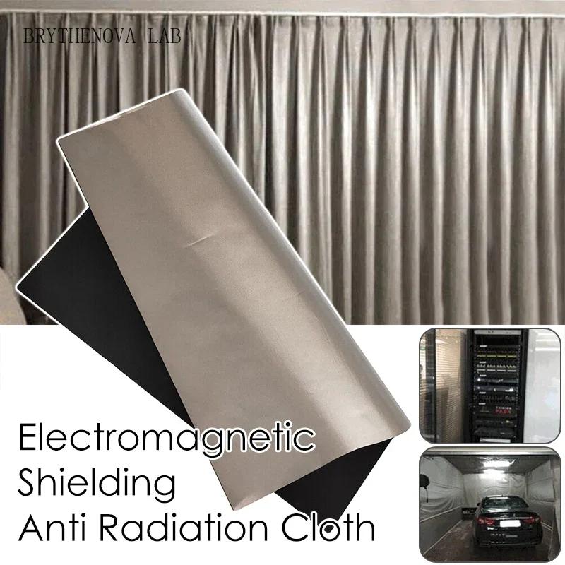 Emf Shielding Fabric Protection Grade Anti Radiation Protection Fabrics Faraday for Wifi Rfid Blocking Silver Color