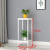 Indoor Stainless Steel Flower Shelf Nordic Simple Decoration Iron Art Plant Rack Balcony Floor-standing Flower Pot Stand