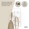 Umbra Door Storage Door ESTIQUE 21004045660 Hook, Hook, Hanger, White,