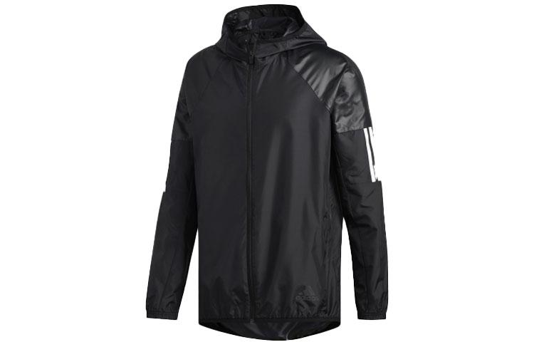 Куртки Adidas Мужские Черные С Капюшоном Умеренные Другие DU1961 L