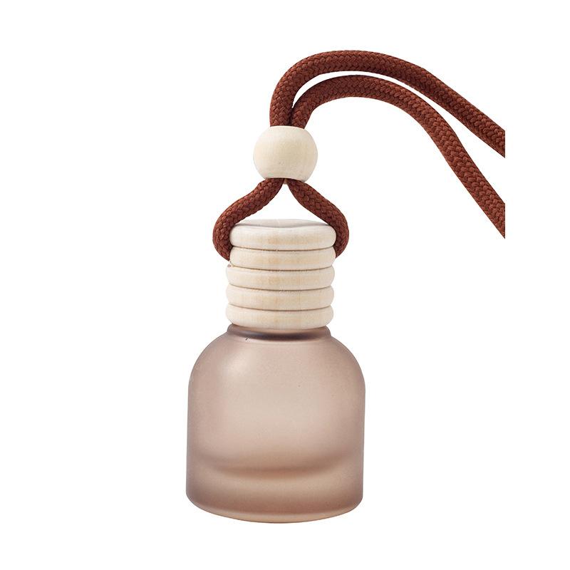 1Pcs 11ml Air Freshener Empty Bottle Car Hanging Glass Bottle Aromatherapy Pendant Diffuser Car Decoration Aromatherapy Ornament
