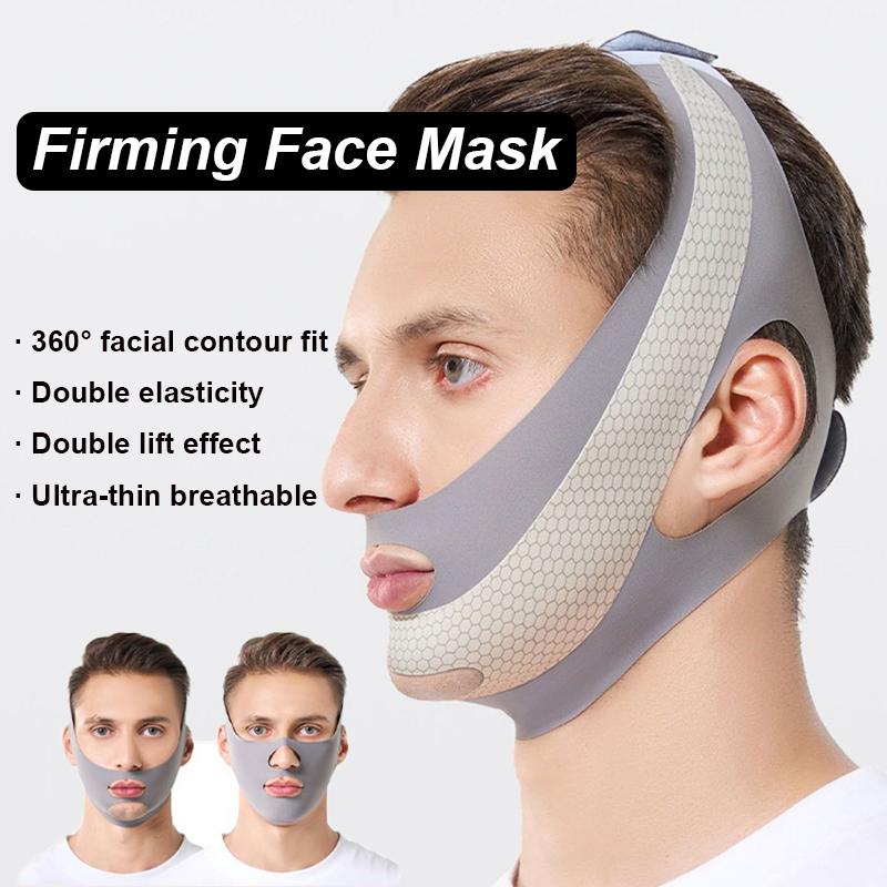 Doppelkinn Gesichtsmaske Gesichtsmaske zur Gesichtsverschlankung Schlankheitsbandage Hautpflegegürtel Form Lift Reduzieren Gesichtsverschlankung Schlanker Für Männer
