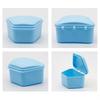 1pc Tooth Retainer Box for Braces and Mouthguard, Denture Storage Case and Clean Organizer Case